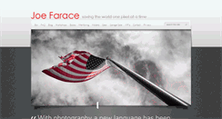 Desktop Screenshot of joefarace.com