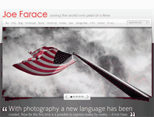 Tablet Screenshot of joefarace.com